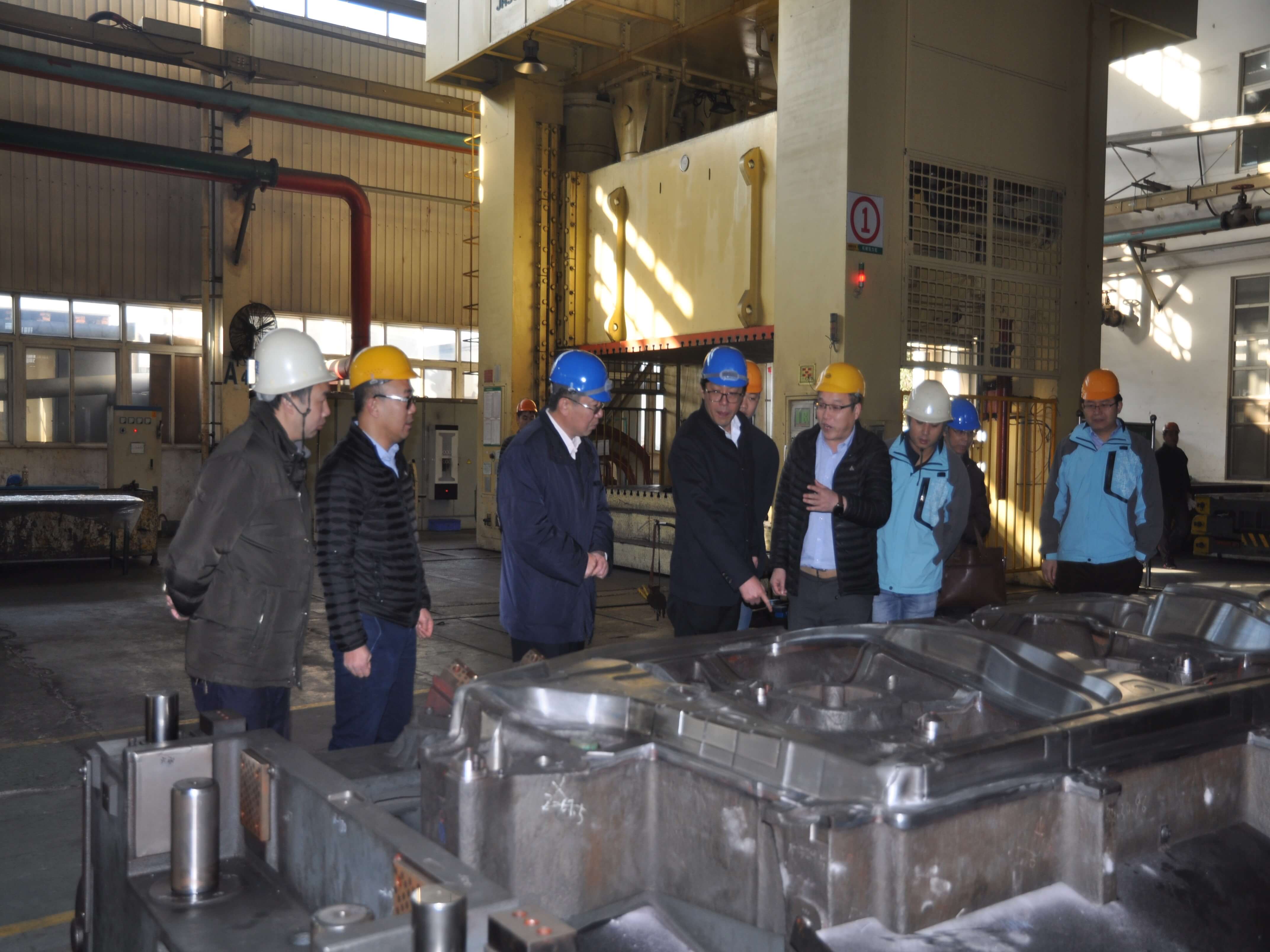 1605489433411713.jpg 福臻副總經(jīng)理劉偉向安衛(wèi)介紹模具車間情況.JPG